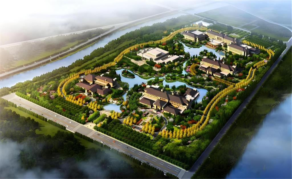 Linyi Blue Horizon International Hotel Yi He Exteriér fotografie