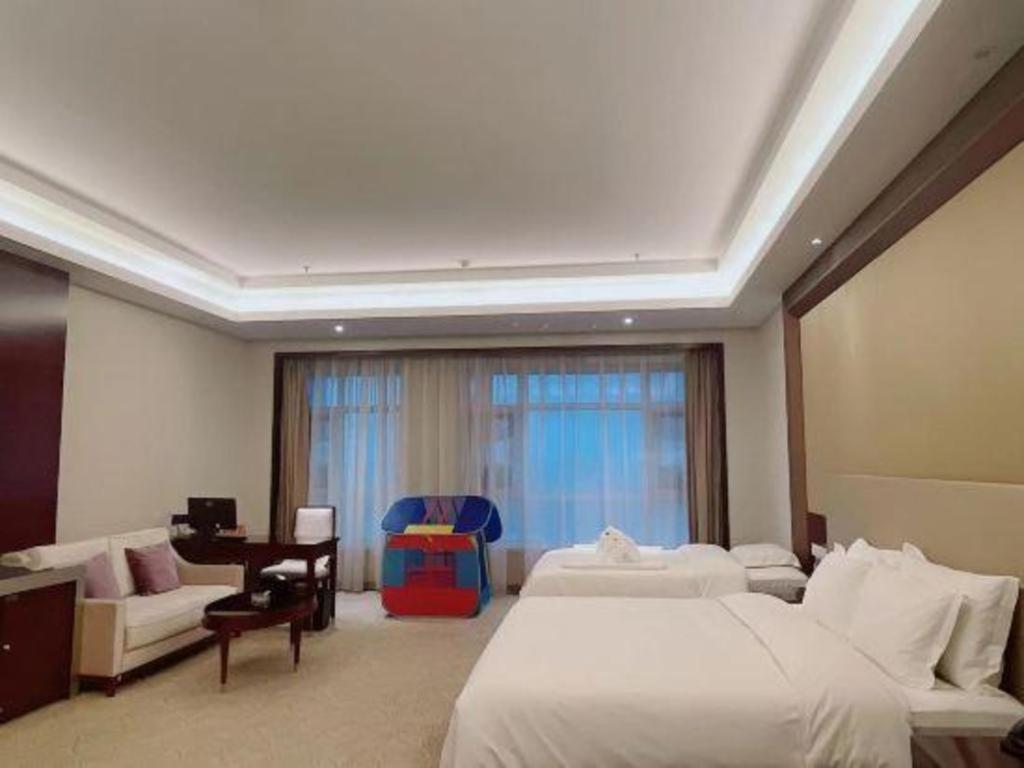 Linyi Blue Horizon International Hotel Yi He Exteriér fotografie