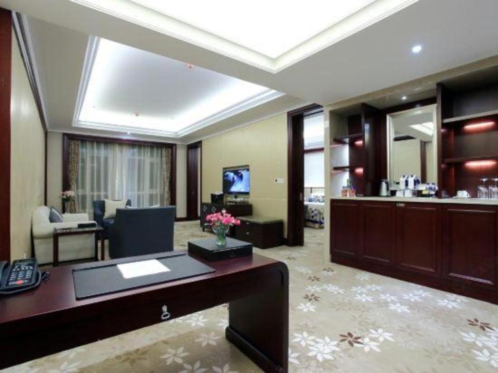 Linyi Blue Horizon International Hotel Yi He Exteriér fotografie
