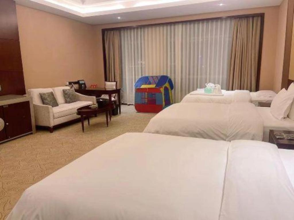 Linyi Blue Horizon International Hotel Yi He Exteriér fotografie