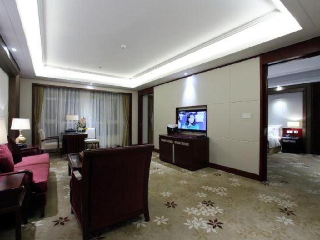 Linyi Blue Horizon International Hotel Yi He Exteriér fotografie