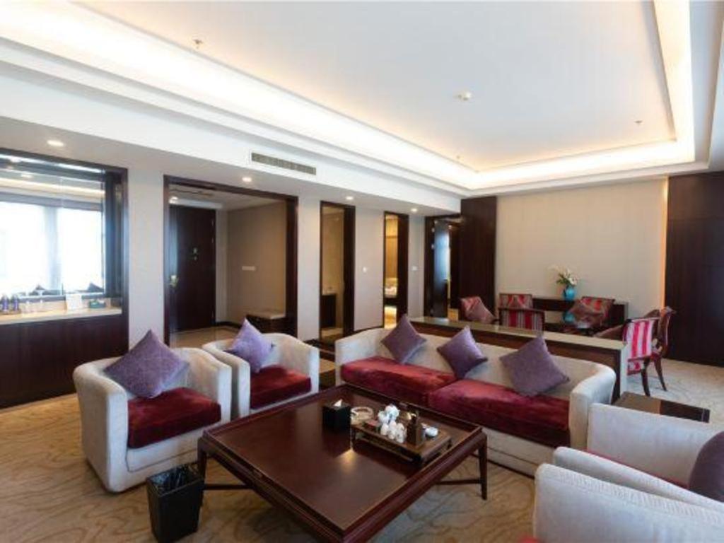 Linyi Blue Horizon International Hotel Yi He Exteriér fotografie